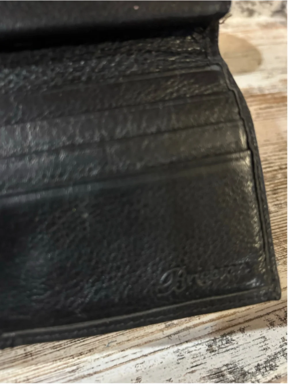 Brighton Leather Wallet/crossbody One Size Black Brown